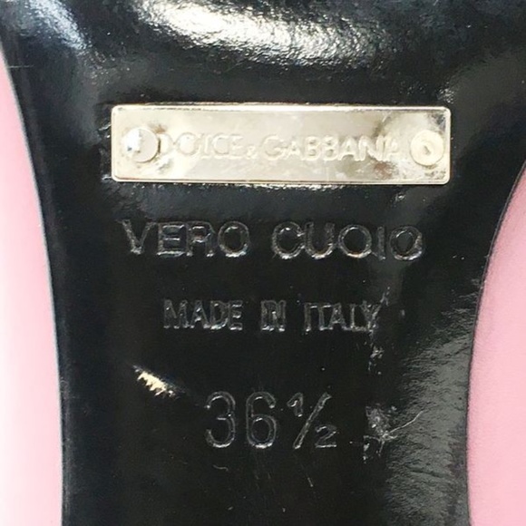 Dolce & Gabbana Pointed Toe Pink Pumps Authentic - Picture 4 of 8